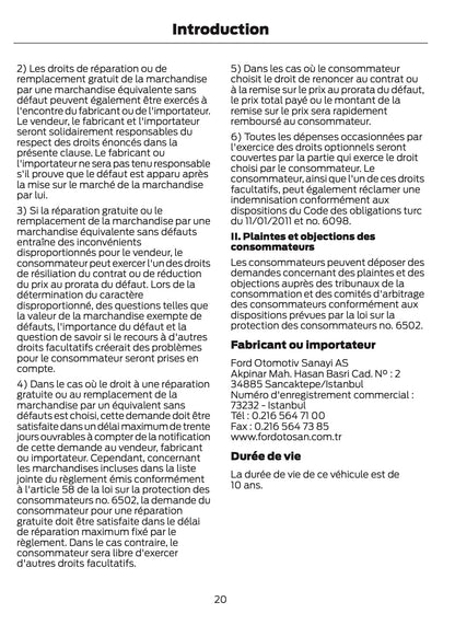 2024 Ford Puma Manuel du propriétaire | Français