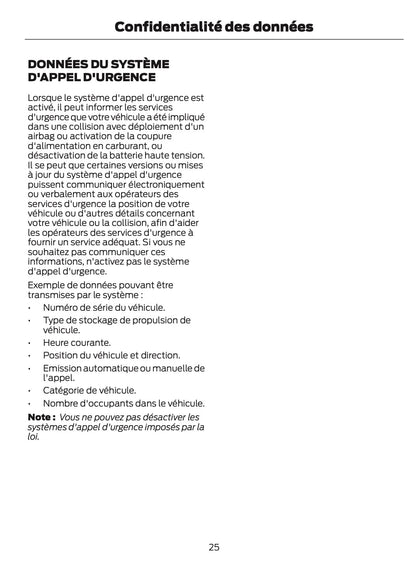 2024 Ford Puma Manuel du propriétaire | Français