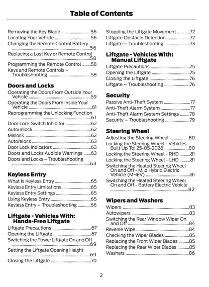 2026 Ford Puma Owner's Manual | English