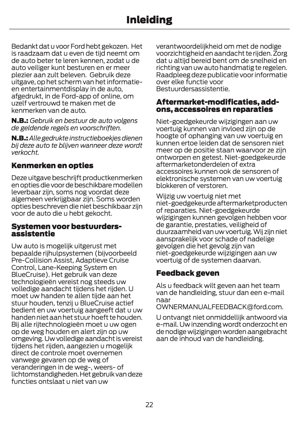 2026 Ford Puma Owner's Manual | Dutch