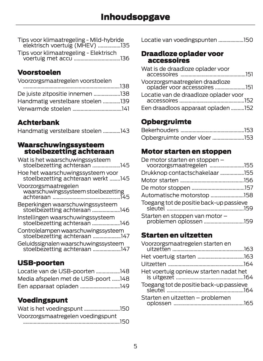 2026 Ford Puma Owner's Manual | Dutch