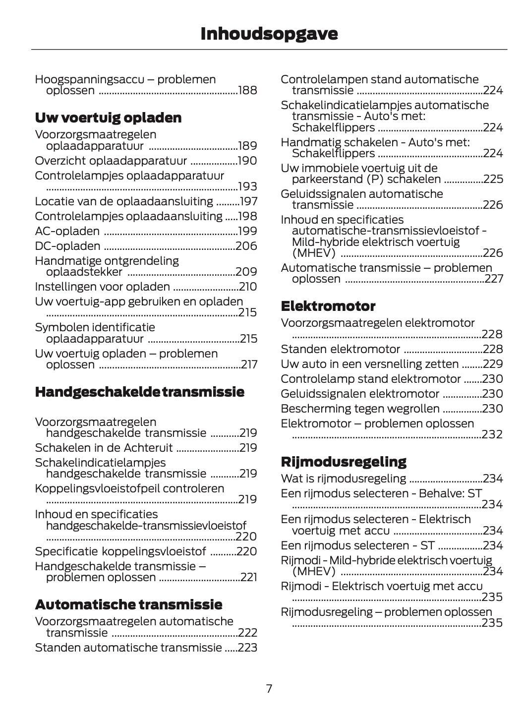 2026 Ford Puma Owner's Manual | Dutch
