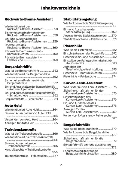 2025-2026 Ford Ranger Bedienungsanleitung | Deutsch