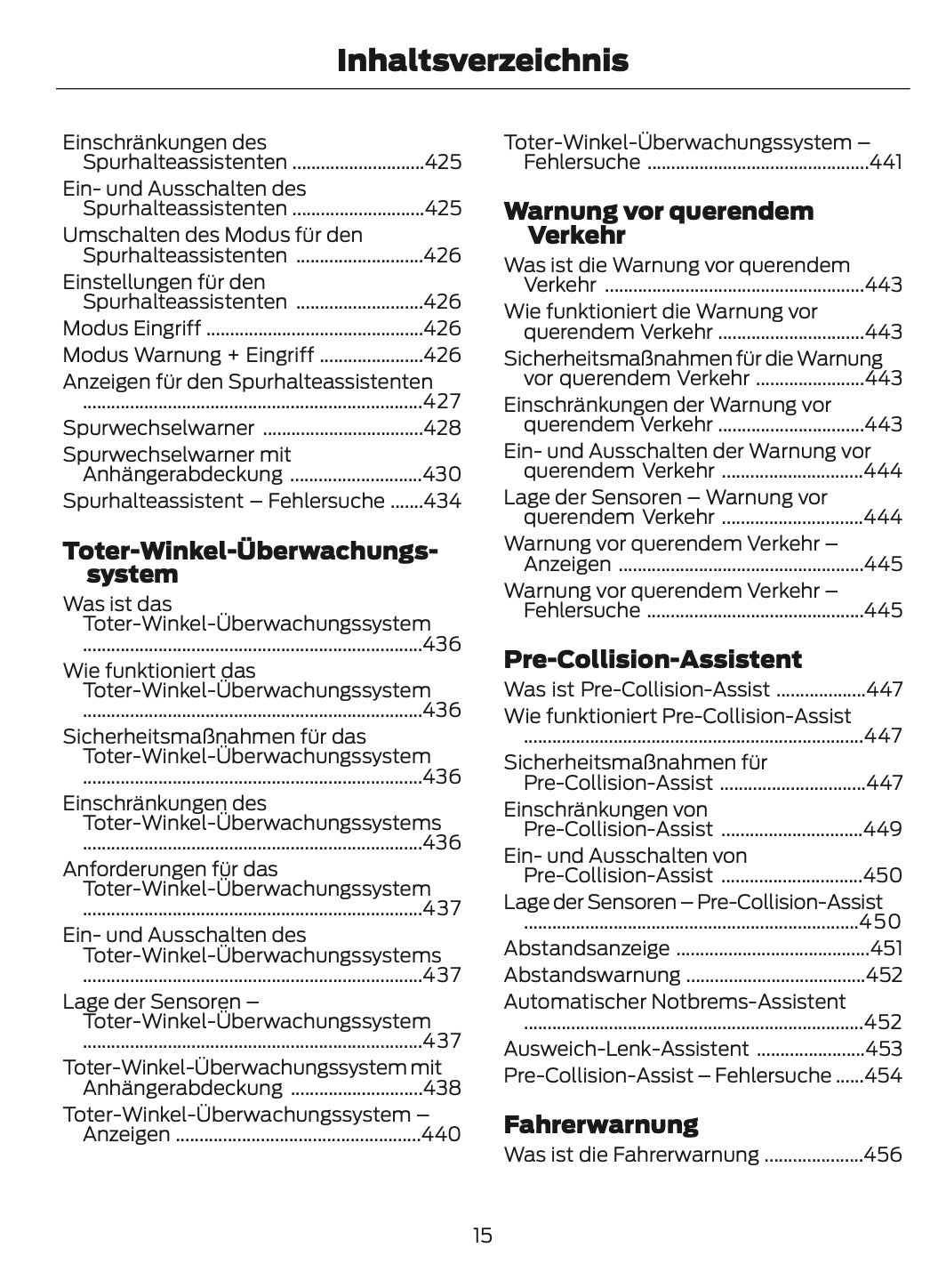 2025-2026 Ford Ranger Bedienungsanleitung | Deutsch