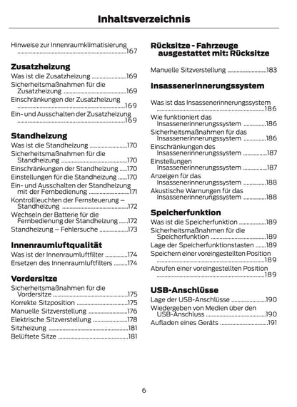 2025-2026 Ford Ranger Bedienungsanleitung | Deutsch