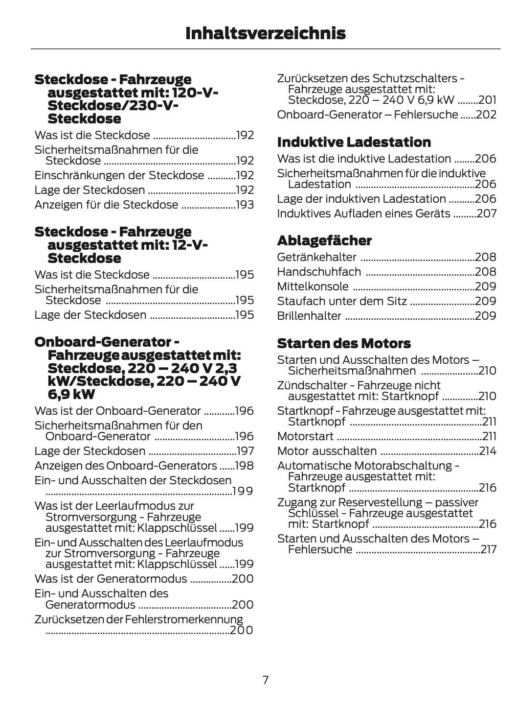 2025-2026 Ford Ranger Bedienungsanleitung | Deutsch