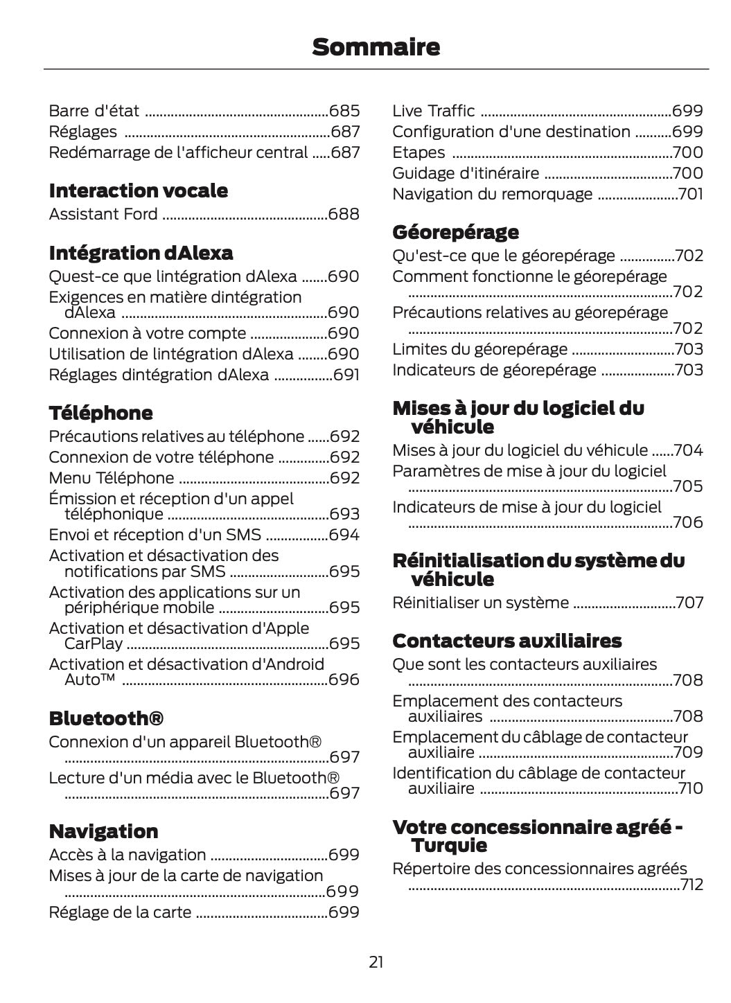 2024-2025 Ford Ranger Owner's Manual | French