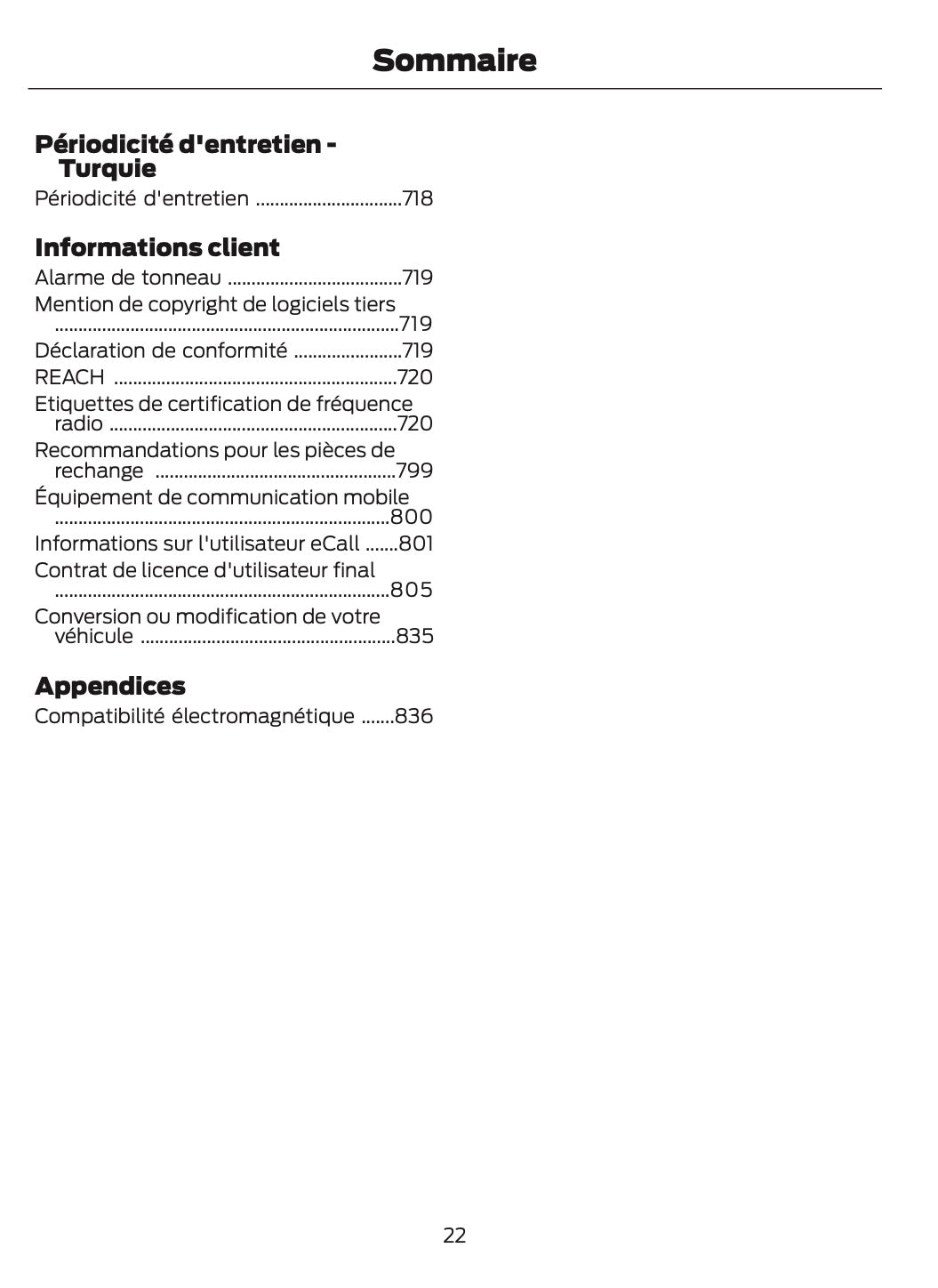 2024-2025 Ford Ranger Owner's Manual | French