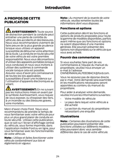 2024-2025 Ford Ranger Owner's Manual | French