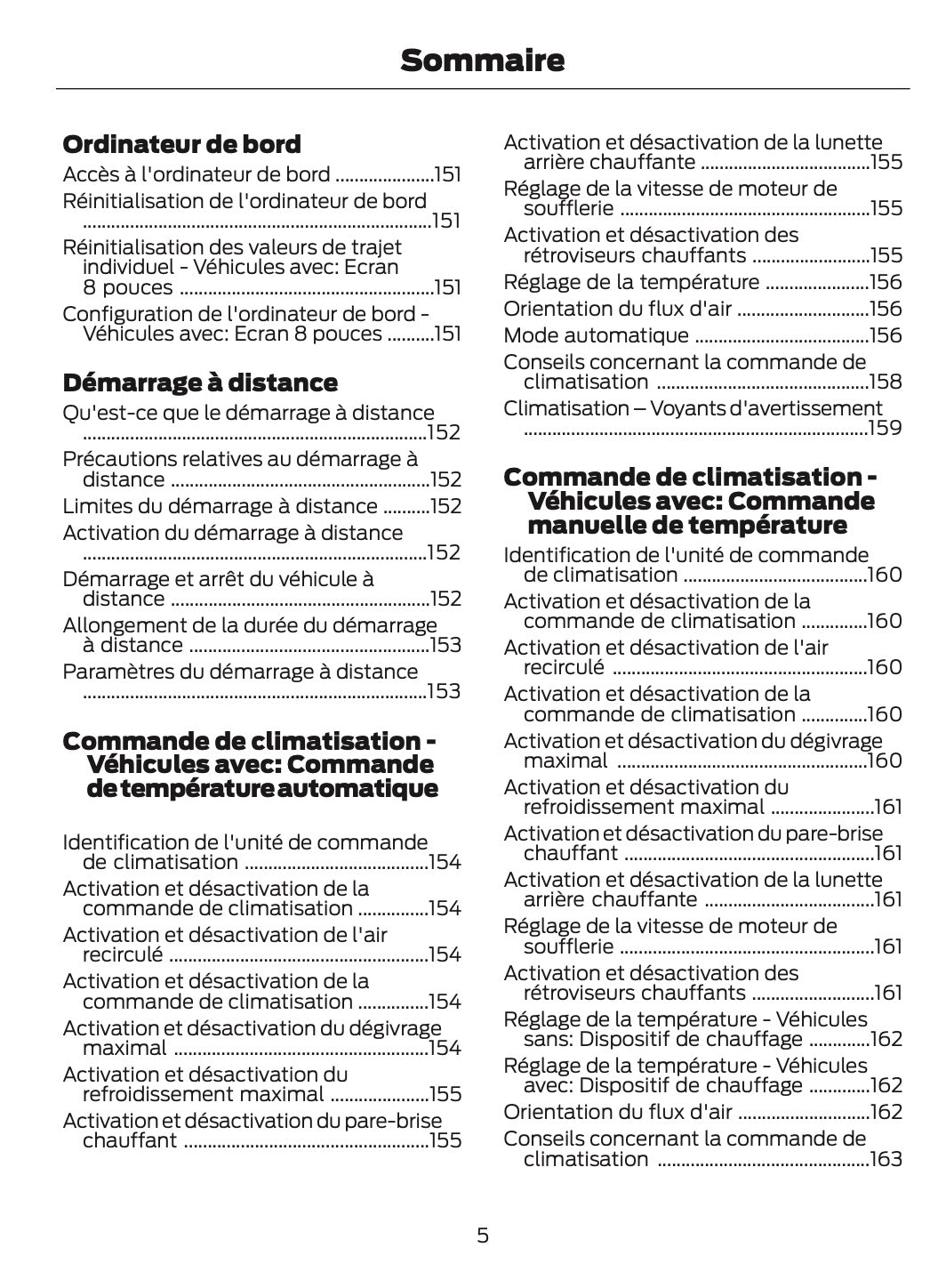 2024-2025 Ford Ranger Owner's Manual | French