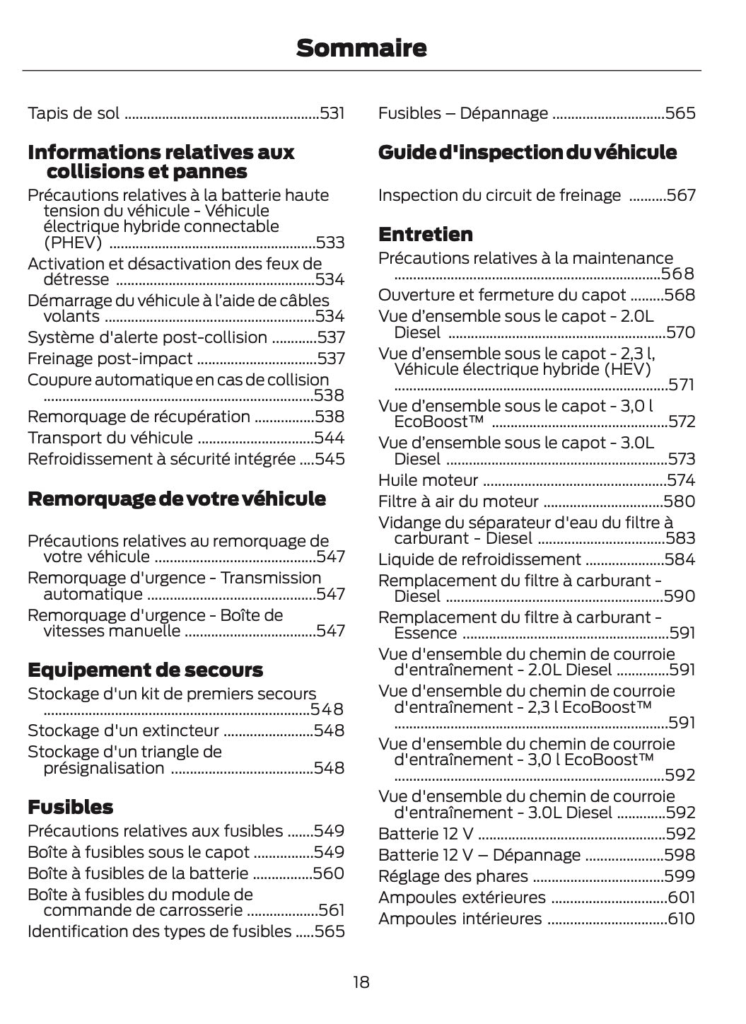 2025-2026 Ford Ranger Manuel du propriétaire | Français