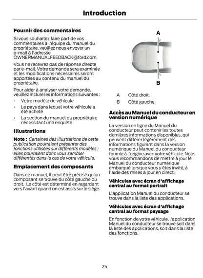 2025-2026 Ford Ranger Manuel du propriétaire | Français