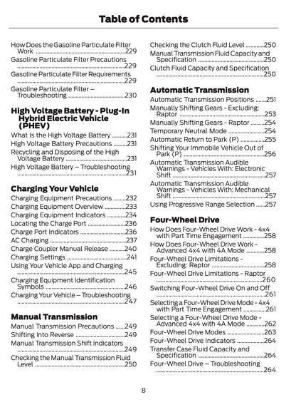 2024-2025 Ford Ranger Owner's Manual | English