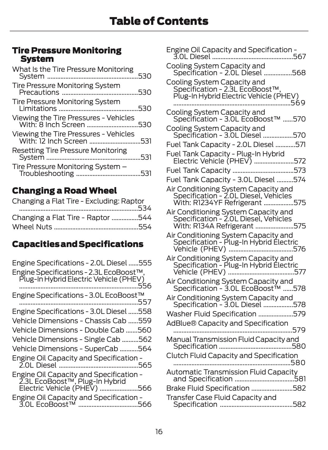 2024-2025 Ford Ranger Owner's Manual | English