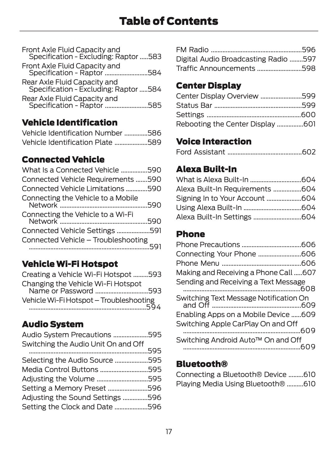 2024-2025 Ford Ranger Owner's Manual | English