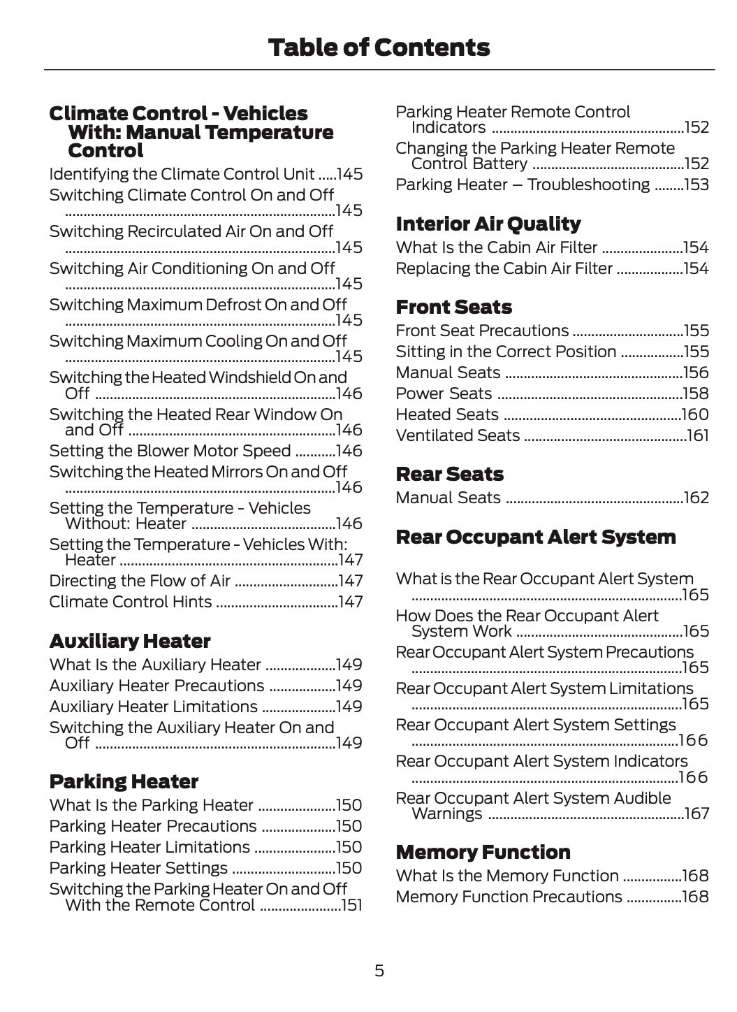2024-2025 Ford Ranger Owner's Manual | English