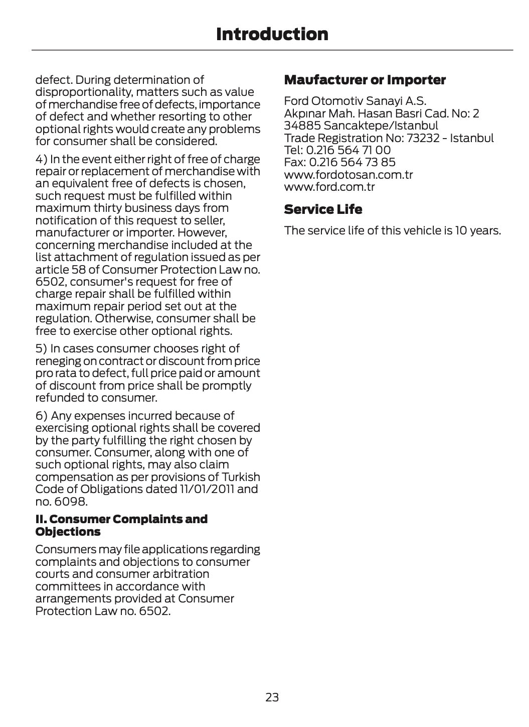 2025-2026 Ford Ranger Owner's Manual | English