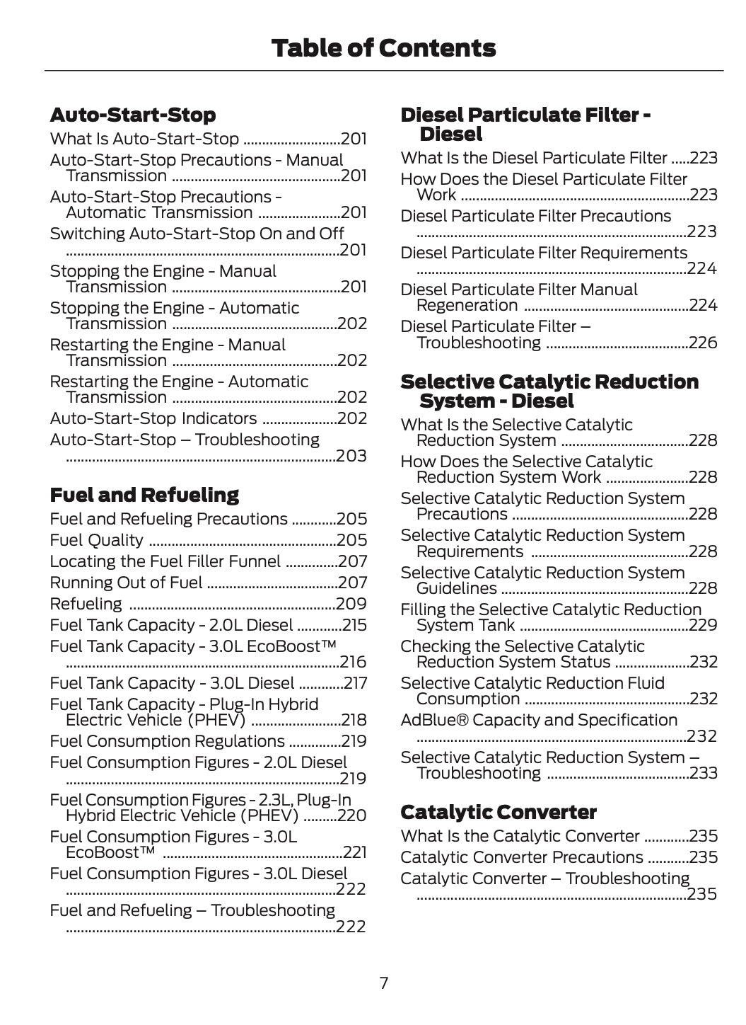 2025-2026 Ford Ranger Owner's Manual | English