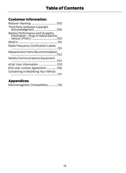 2026 Ford Ranger Owner's Manual | English