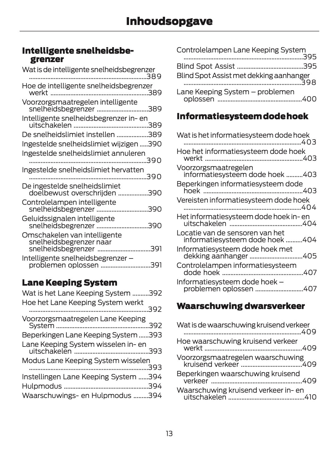 2024-2025 Ford Ranger Gebruikershandleiding | Nederlands