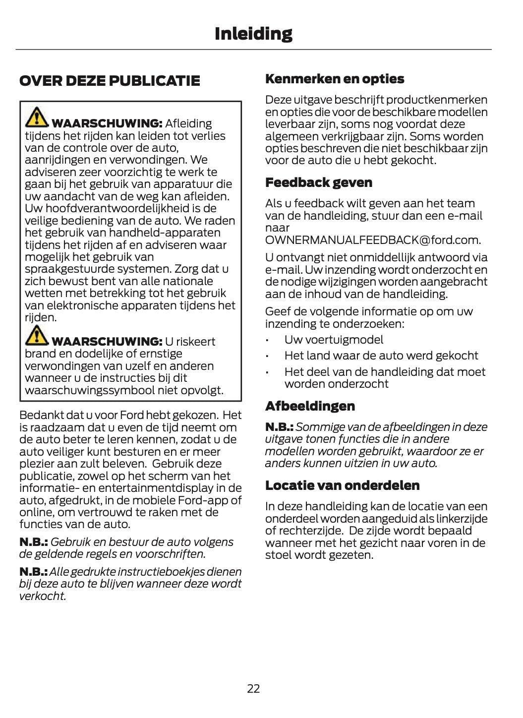 2024-2025 Ford Ranger Gebruikershandleiding | Nederlands