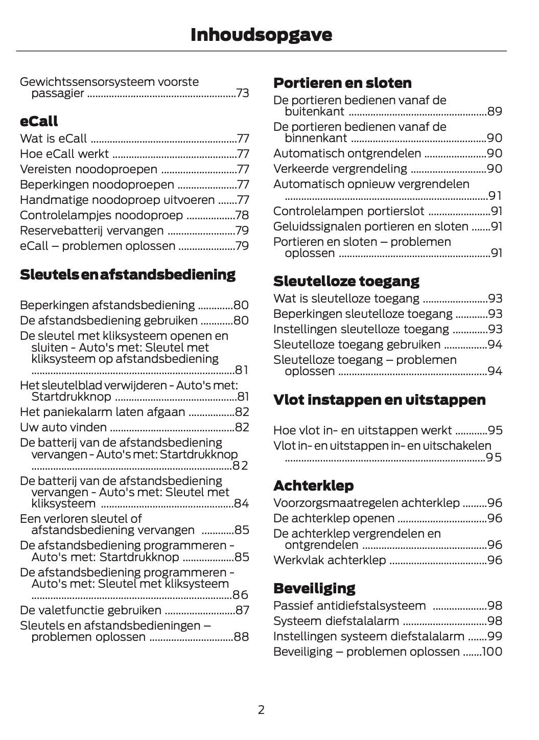 2024-2025 Ford Ranger Gebruikershandleiding | Nederlands