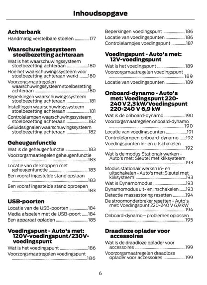 2024-2025 Ford Ranger Gebruikershandleiding | Nederlands