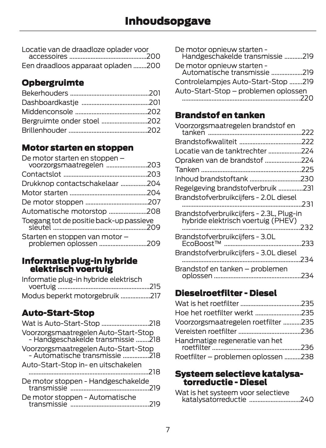 2024-2025 Ford Ranger Gebruikershandleiding | Nederlands