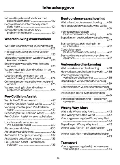 2025-2026 Ford Ranger Gebruikershandleiding | Nederlands