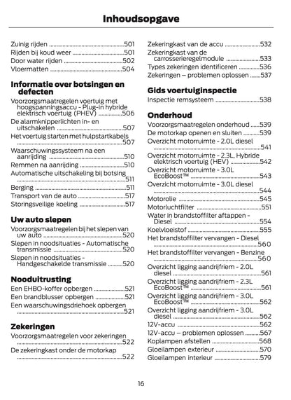 2025-2026 Ford Ranger Gebruikershandleiding | Nederlands
