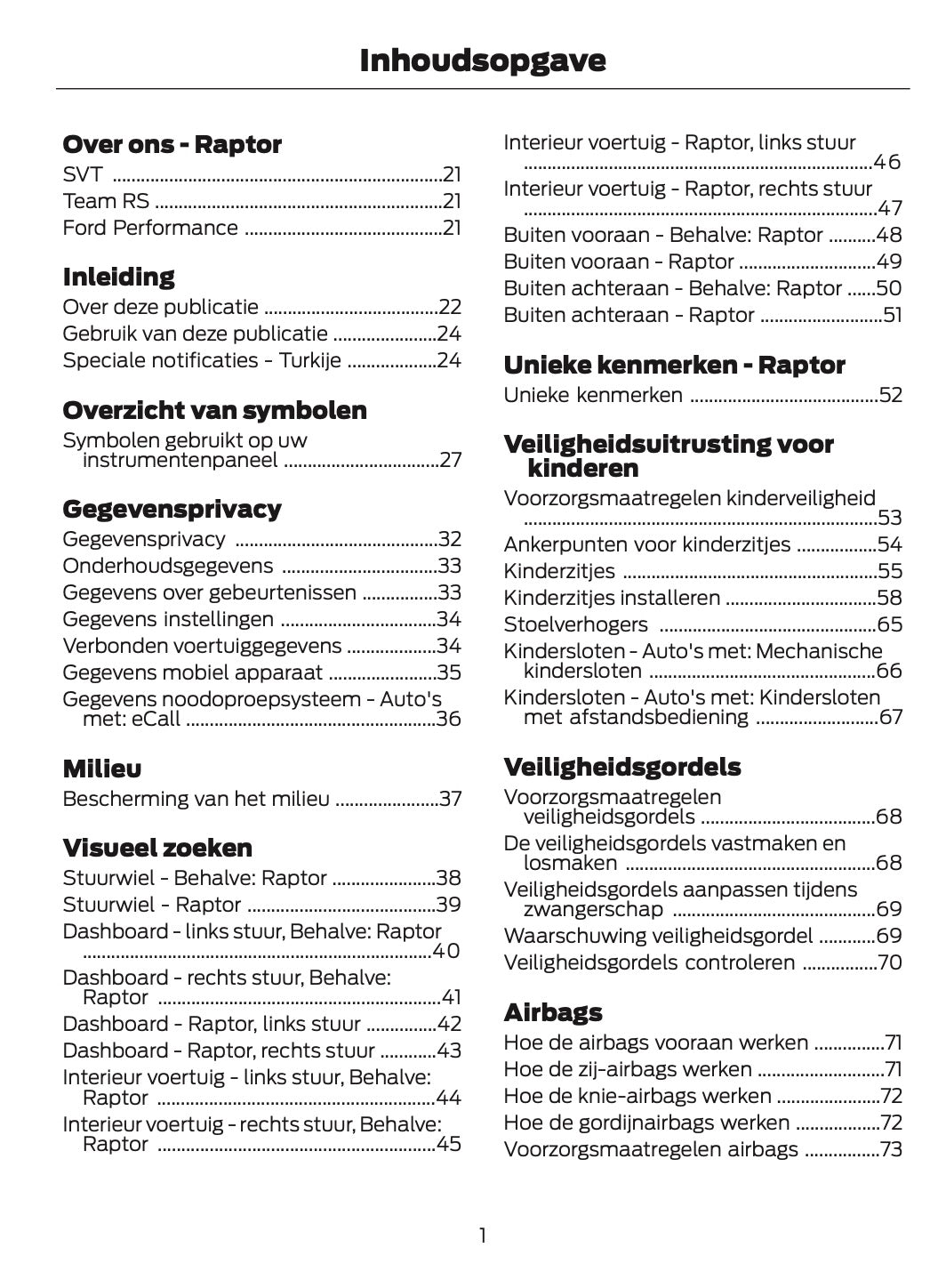 2025-2026 Ford Ranger Gebruikershandleiding | Nederlands
