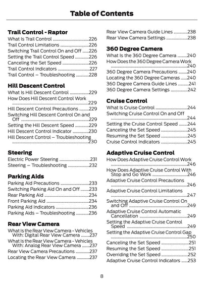 2025 Ford Ranger Owner's Manual | English US