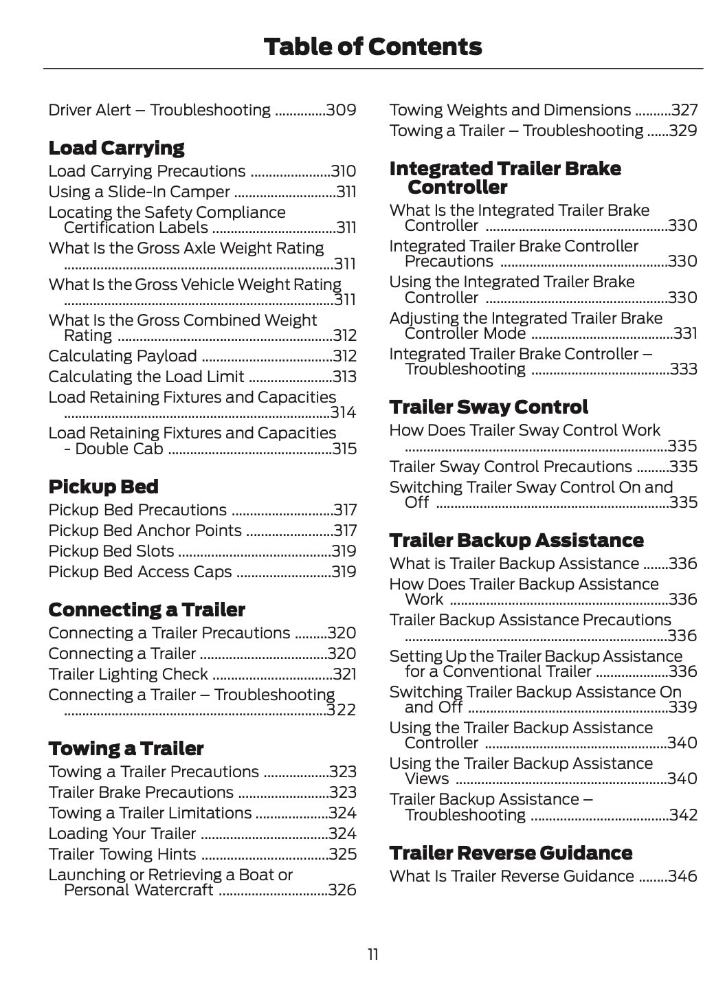 2025 Ford Ranger Owner's Manual | English US