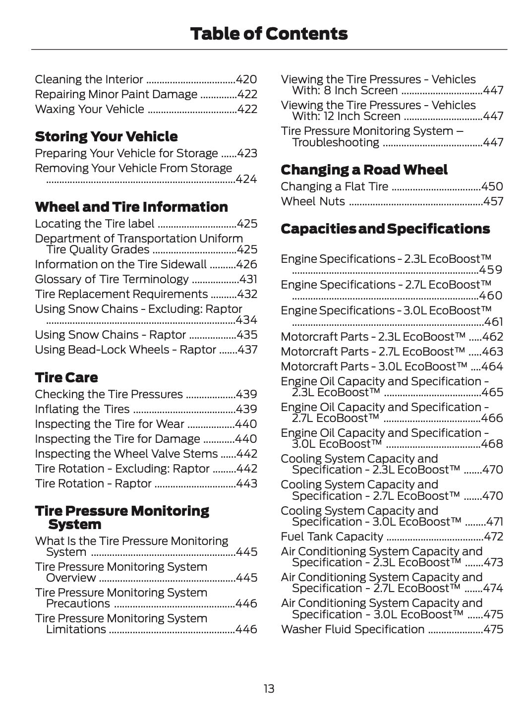2025 Ford Ranger Owner's Manual | English US