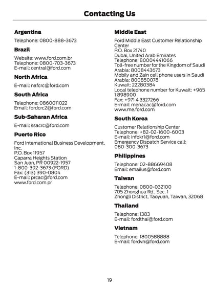 2025 Ford Ranger Owner's Manual | English US