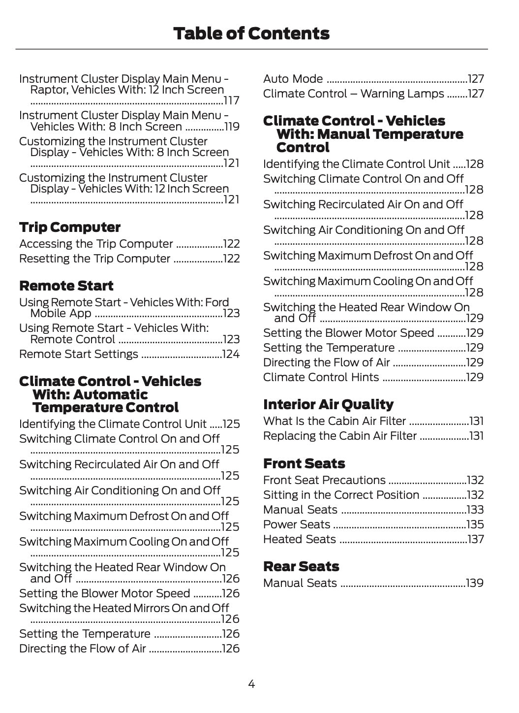 2025 Ford Ranger Owner's Manual | English US