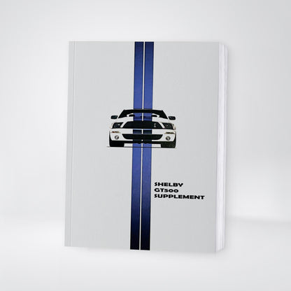 2008 Ford Shelby GT500 Owner's Manual Supplement | English