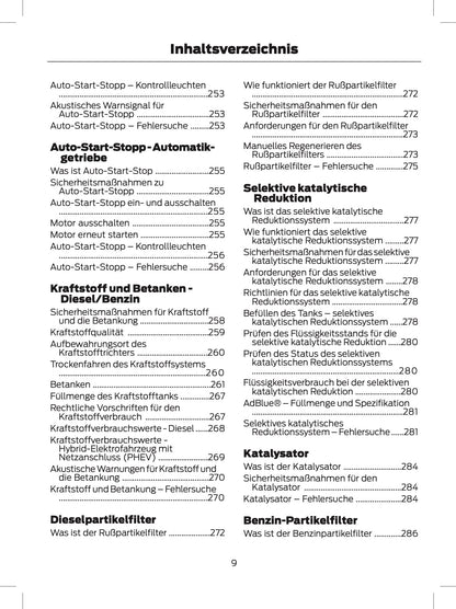 2024 Ford Tourneo Custom/Transit Custom Bedienungsanleitung | Deutsch