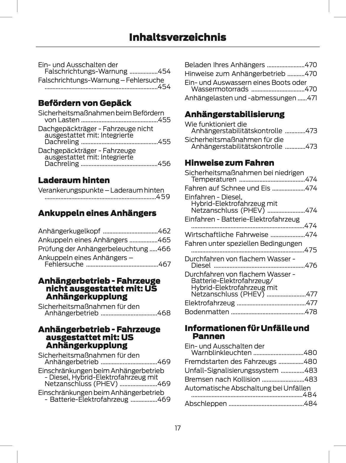 2024 Ford Tourneo Custom/Transit Custom Bedienungsanleitung | Deutsch