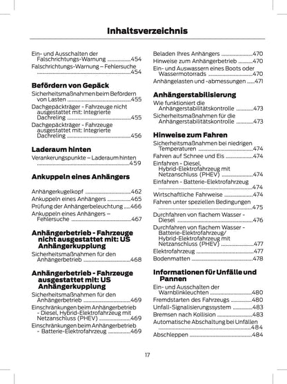 2024 Ford Tourneo Custom/Transit Custom Bedienungsanleitung | Deutsch