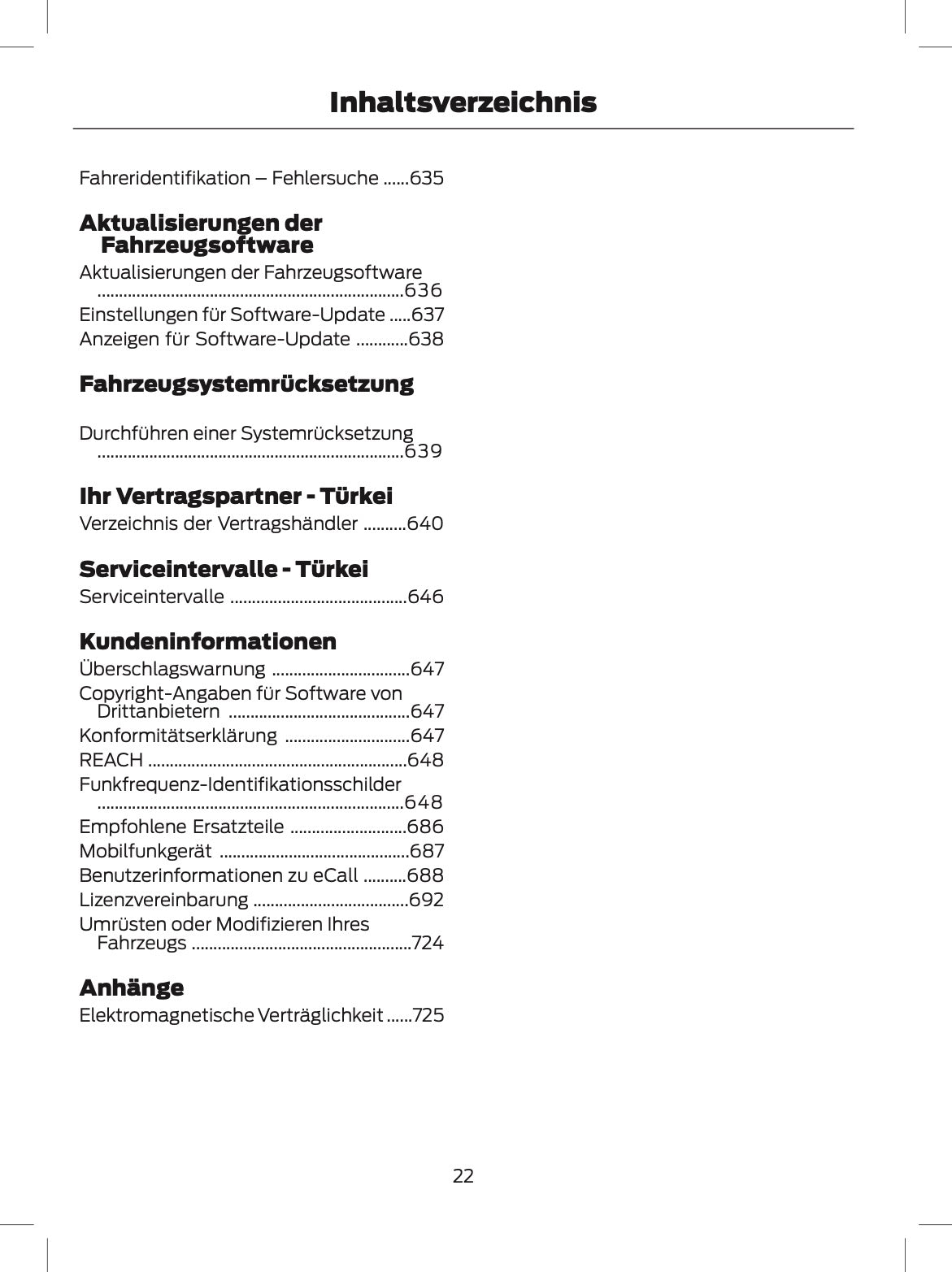 2024 Ford Tourneo Custom/Transit Custom Bedienungsanleitung | Deutsch