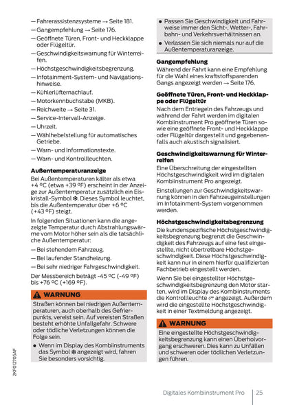 2024-2025 Ford Tourneo Connect/Transit Connect Owner's Manual | German