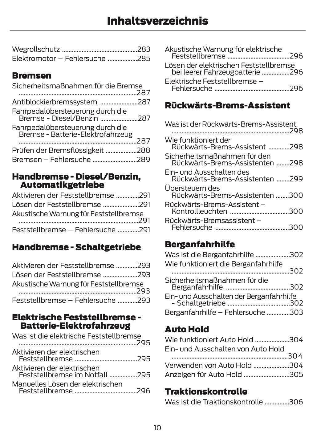 2024-2025 Ford Tourneo Courier/Transit Courier Bedienungsanleitung | Deutsch