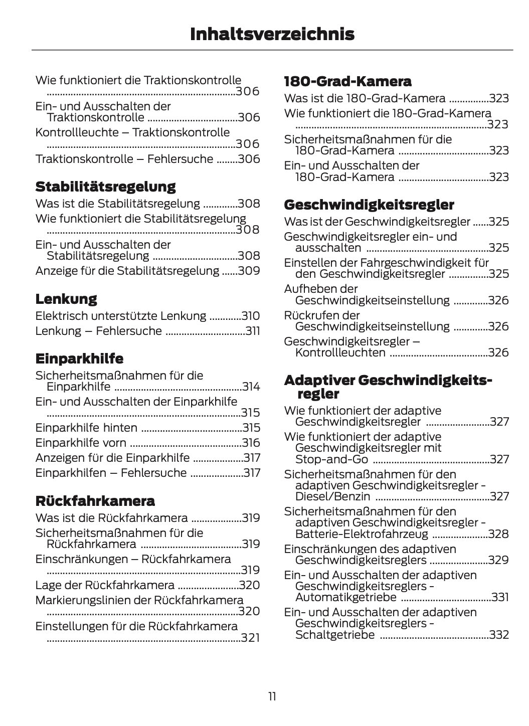 2024-2025 Ford Tourneo Courier/Transit Courier Bedienungsanleitung | Deutsch