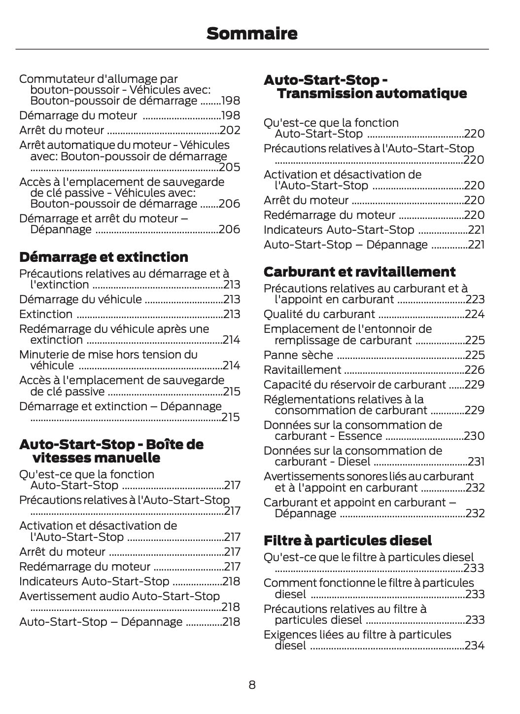 2024-2025 Ford Tourneo Courier/Transit Courier Manuel du propriétaire | Français