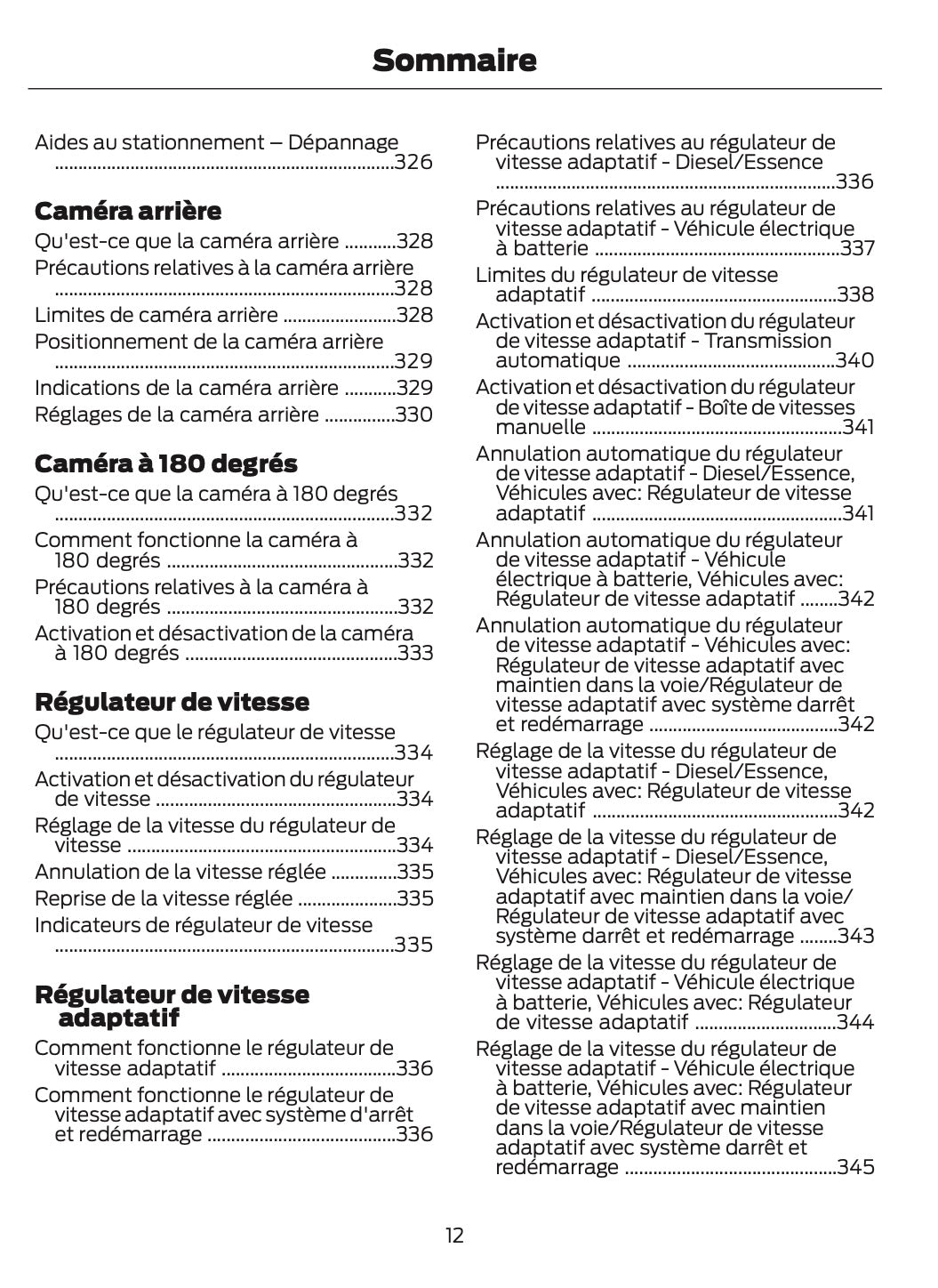 2024-2025 Ford Tourneo Courier/Transit Courier Manuel du propriétaire | Français