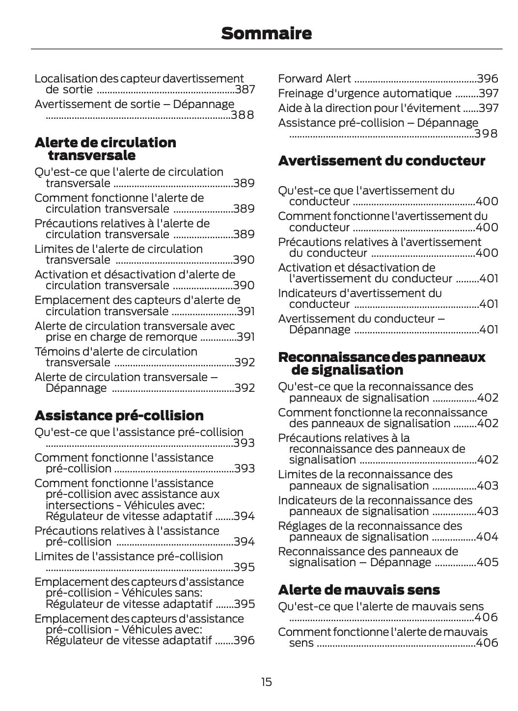 2024-2025 Ford Tourneo Courier/Transit Courier Manuel du propriétaire | Français