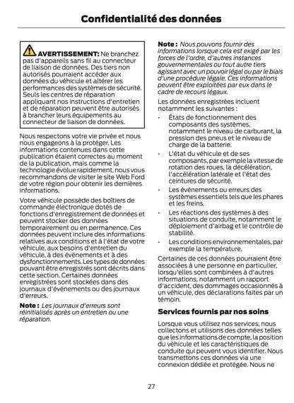 2024-2025 Ford Tourneo Courier/Transit Courier Manuel du propriétaire | Français