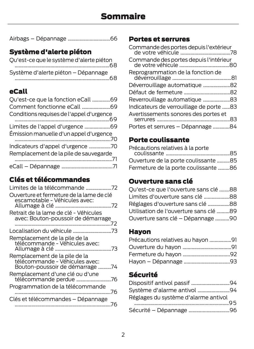2024-2025 Ford Tourneo Courier/Transit Courier Manuel du propriétaire | Français
