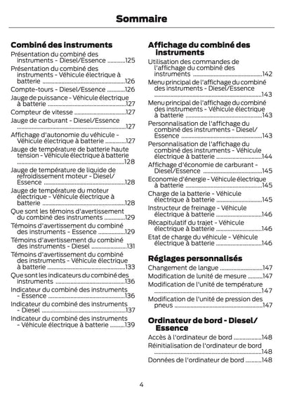 2024-2025 Ford Tourneo Courier/Transit Courier Manuel du propriétaire | Français